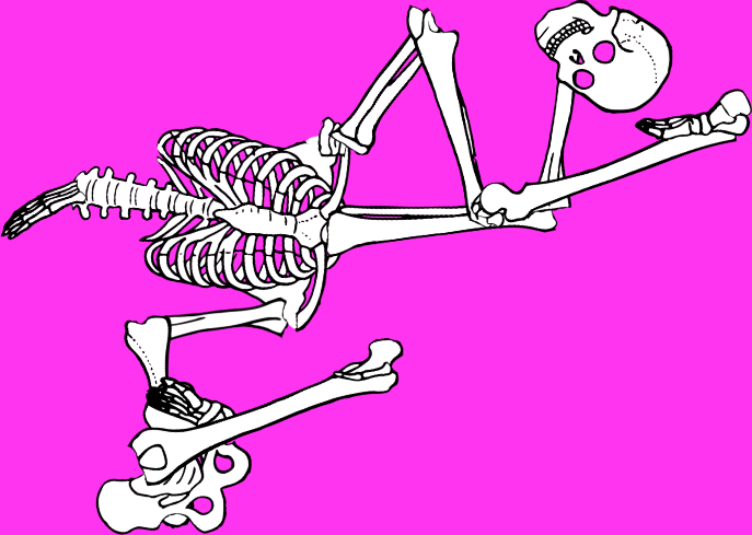 Dem bones dem bones dem – dry bones!