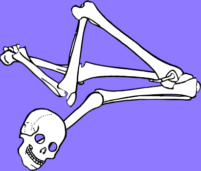 Dem bones dem bones dem – dry bones!