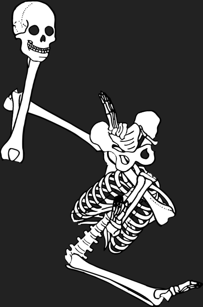 Dem bones dem bones dem – dry bones!