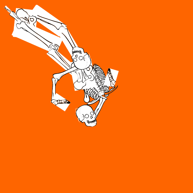 Dem bones dem bones dem – dry bones!