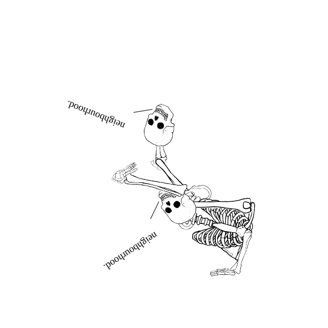 Dem bones dem bones dem – dry bones!
