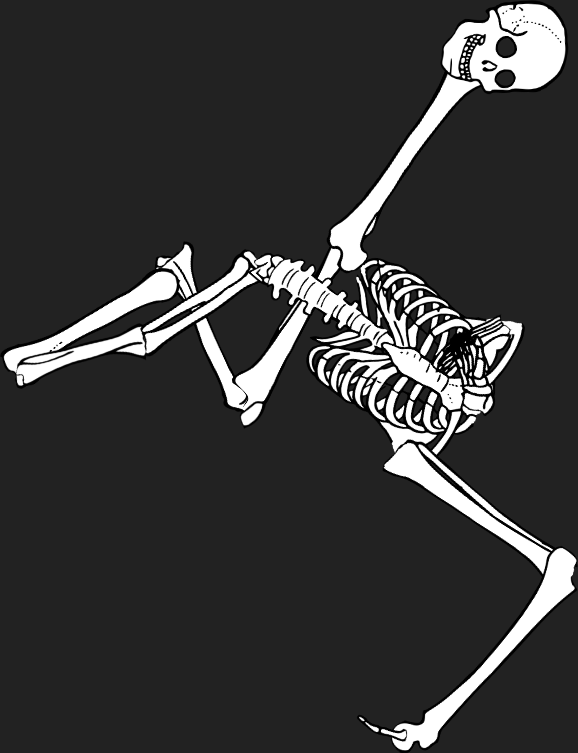 Dem bones dem bones dem – dry bones!