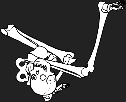 Dem bones dem bones dem – dry bones!