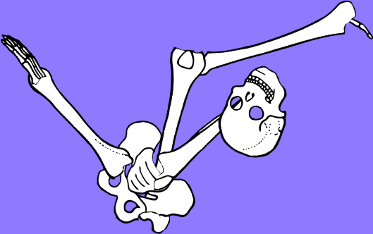 Dem bones dem bones dem – dry bones!