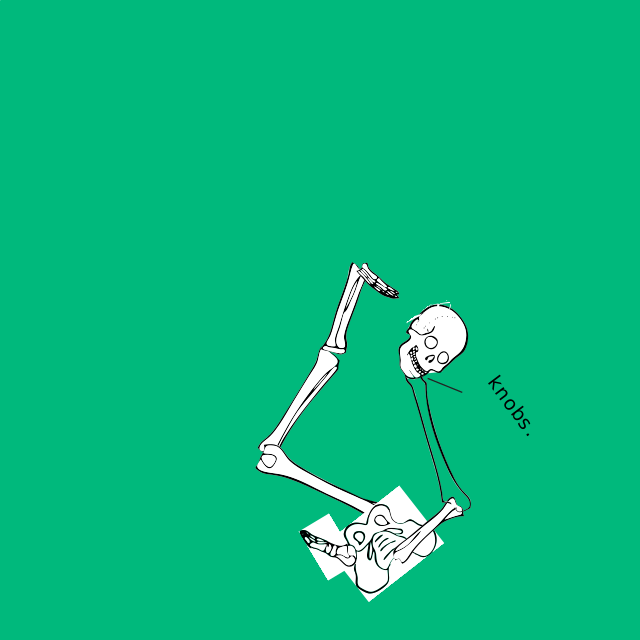 Dem bones dem bones dem – dry bones!