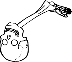 Dem bones dem bones dem – dry bones! Dem bones dem bones dem – extra bones!