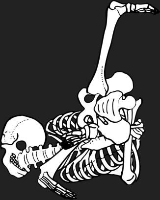 Dem bones dem bones dem – dry bones!