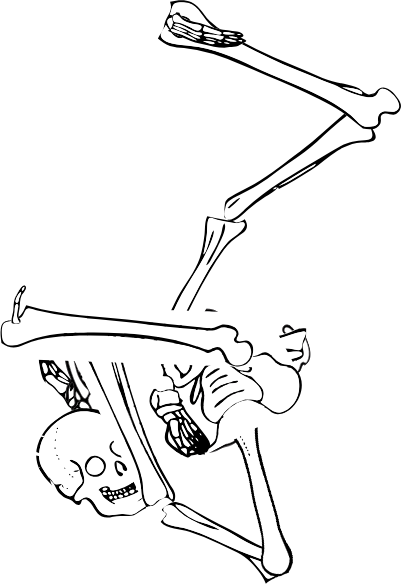 Dem bones dem bones dem – dry bones!