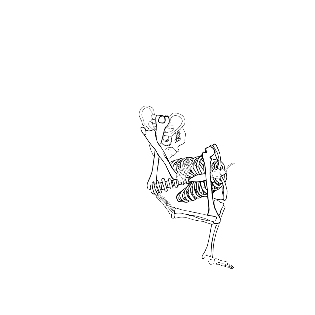 Dem bones dem bones dem – dry bones!