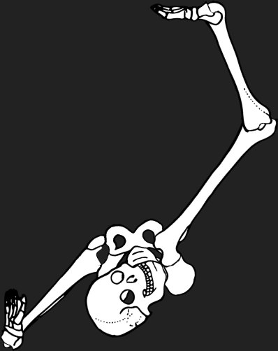 Dem bones dem bones dem – dry bones!
