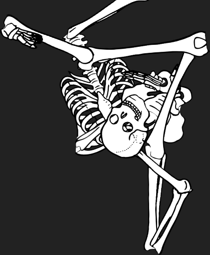 Dem bones dem bones dem – dry bones!
