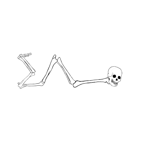 Dem bones dem bones dem – dry bones!