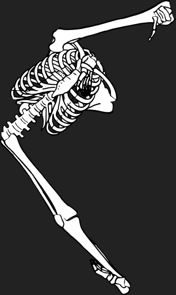 Dem bones dem bones dem – dry bones!