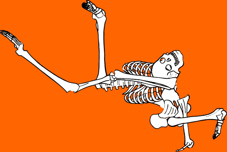 Dem bones dem bones dem – dry bones!