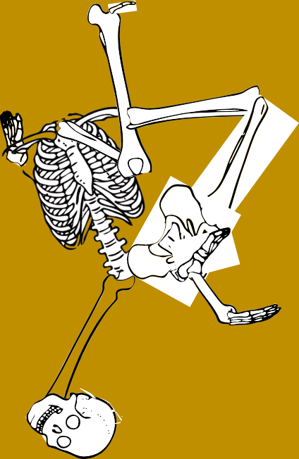 Dem bones dem bones dem – dry bones!