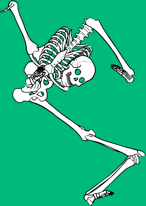 Dem bones dem bones dem – dry bones!