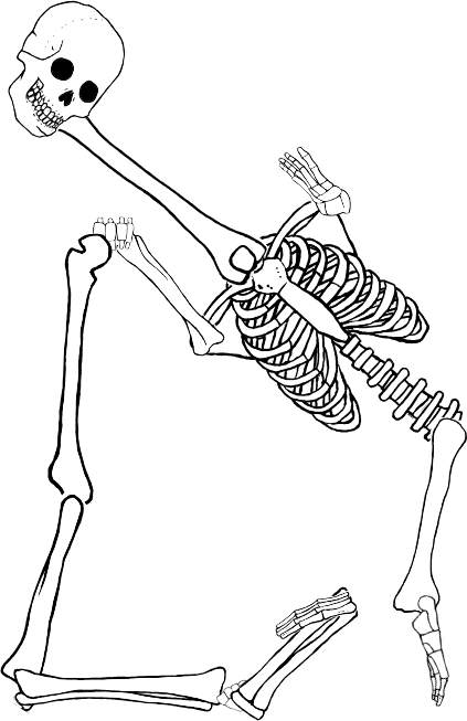 Dem bones dem bones dem – dry bones!