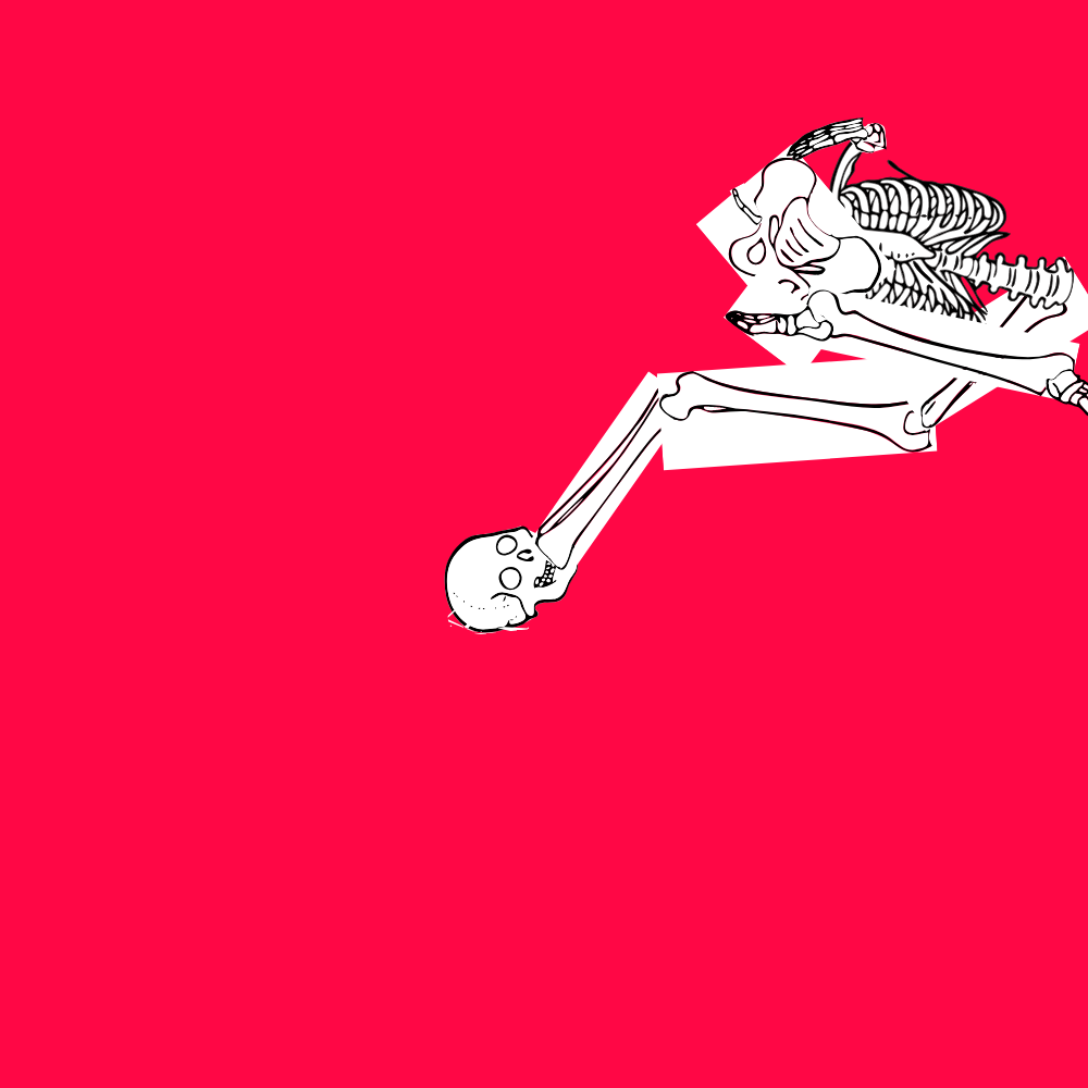 Dem bones dem bones dem – dry bones!
