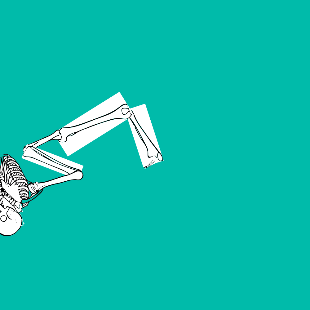 Dem bones dem bones dem – dry bones!