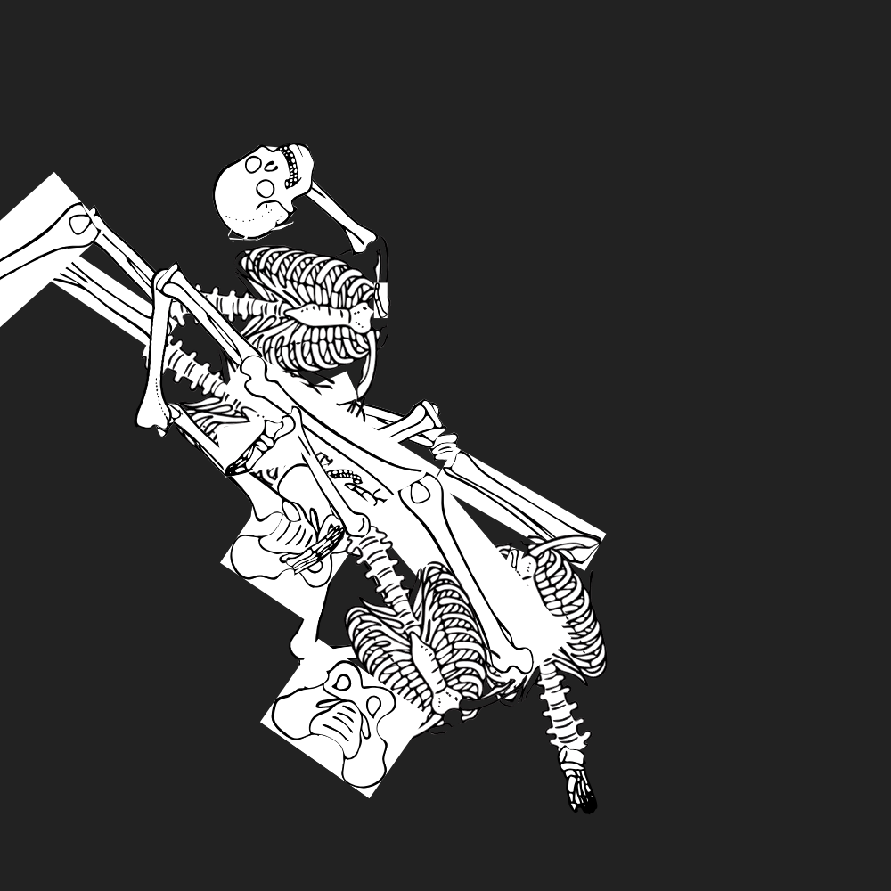 Dem bones dem bones dem – dry bones!