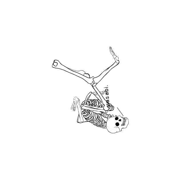 Dem bones dem bones dem – dry bones!