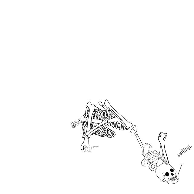Dem bones dem bones dem – dry bones!