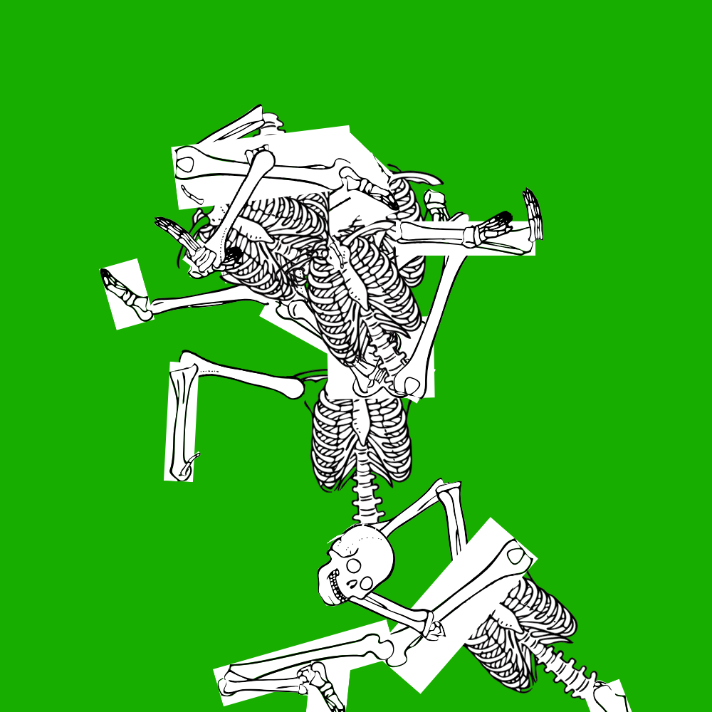 Dem bones dem bones dem – dry bones!