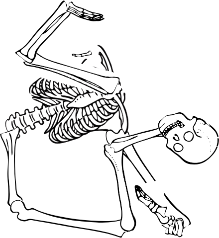 Dem bones dem bones dem – dry bones!