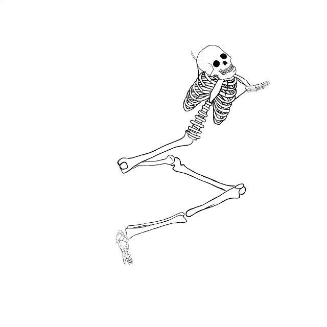 Dem bones dem bones dem – dry bones!