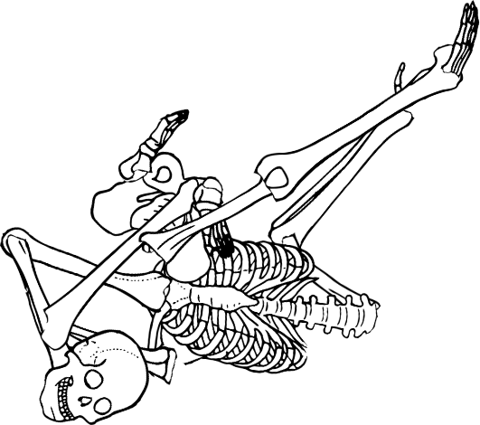 Dem bones dem bones dem – dry bones!