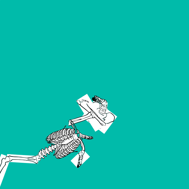 Dem bones dem bones dem – dry bones!