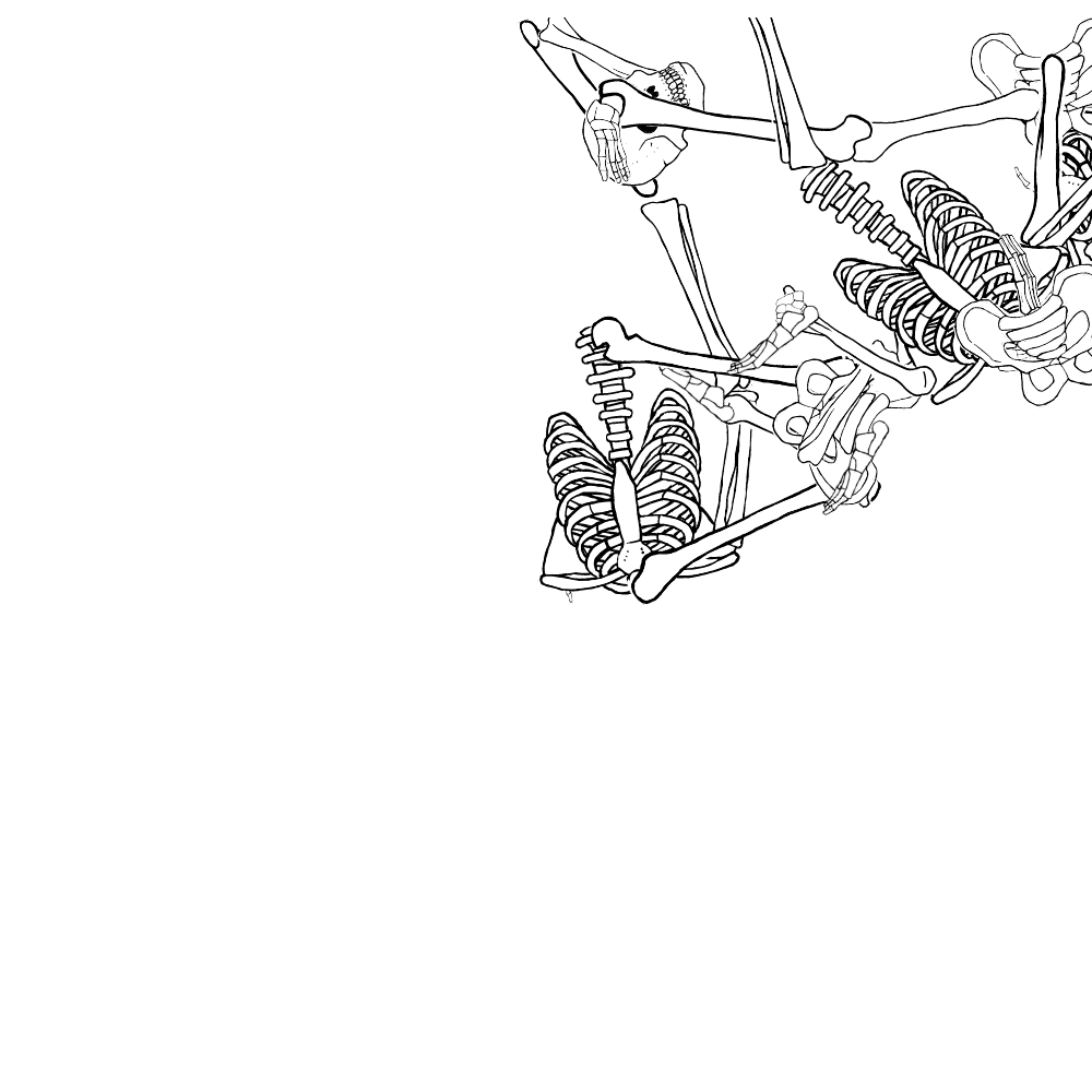 Dem bones dem bones dem – dry bones!