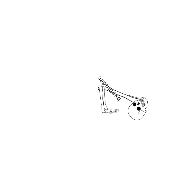Dem bones dem bones dem – dry bones!