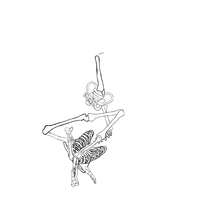 Dem bones dem bones dem – dry bones!