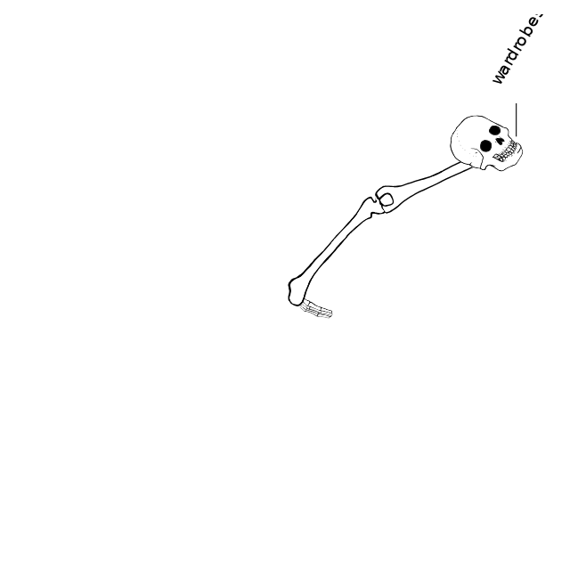 Dem bones dem bones dem – dry bones!