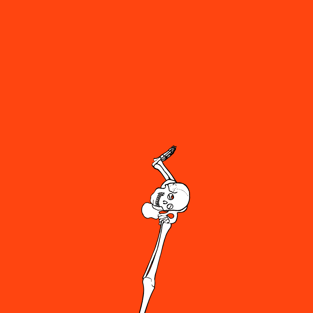 Dem bones dem bones dem – dry bones! Dem bones dem bones dem – extra bones!