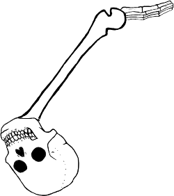 Dem bones dem bones dem – dry bones!