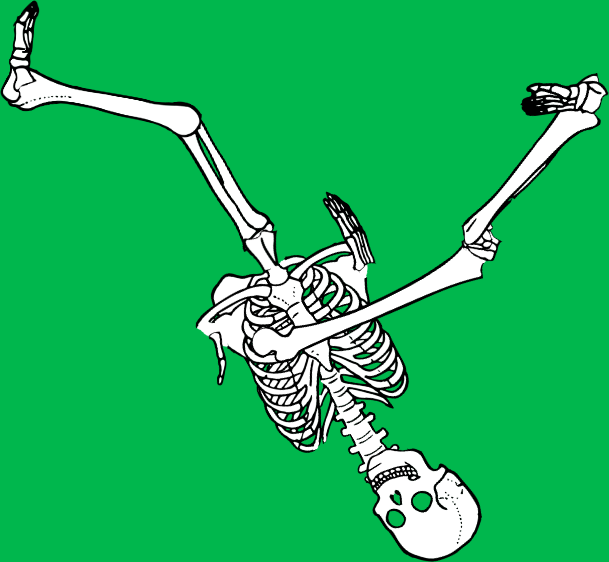 Dem bones dem bones dem – dry bones!