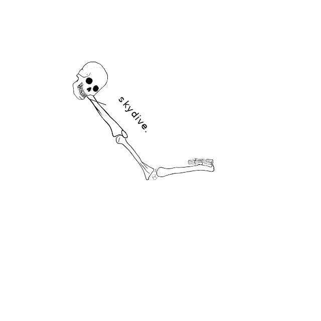 Dem bones dem bones dem – dry bones!