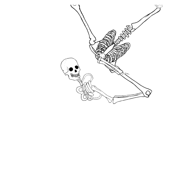 Dem bones dem bones dem – dry bones!