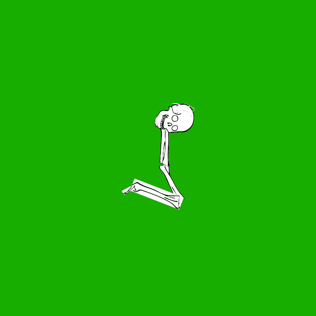 Dem bones dem bones dem – dry bones!