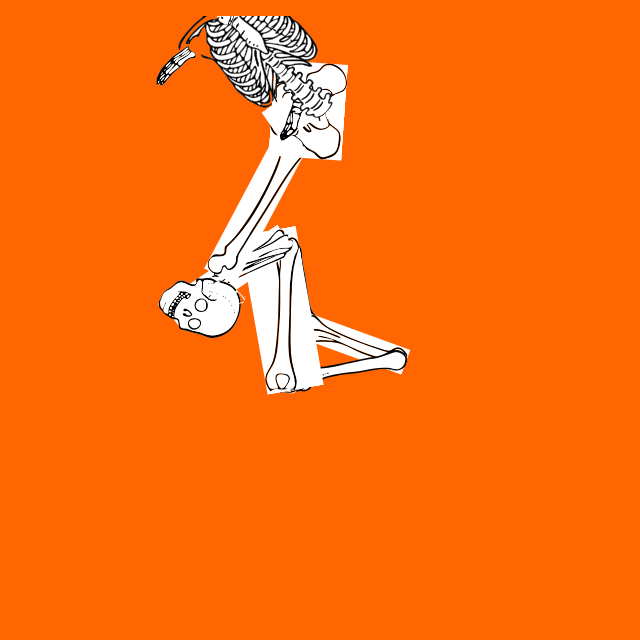 Dem bones dem bones dem – dry bones!