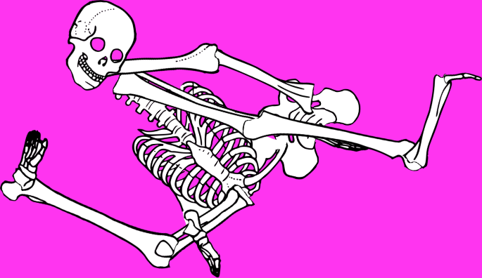Dem bones dem bones dem – dry bones!
