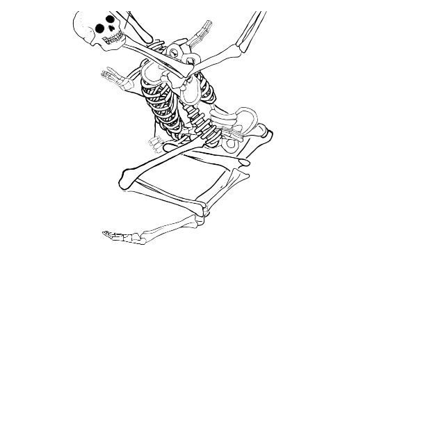 Dem bones dem bones dem – dry bones!