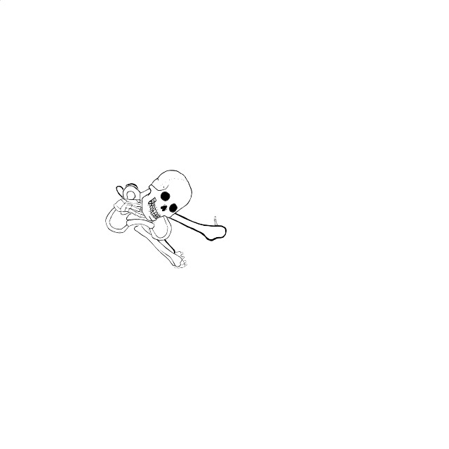 Dem bones dem bones dem – dry bones!