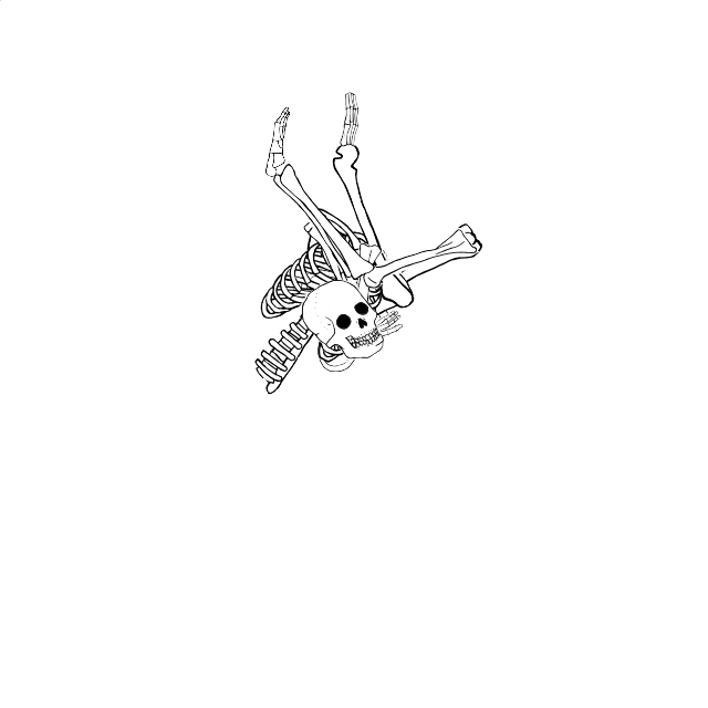 Dem bones dem bones dem – dry bones!