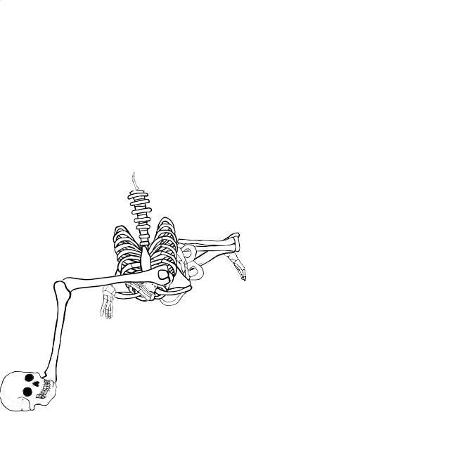 Dem bones dem bones dem – dry bones!