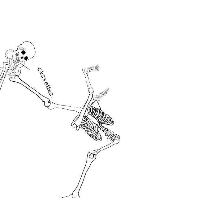 Dem bones dem bones dem – dry bones!