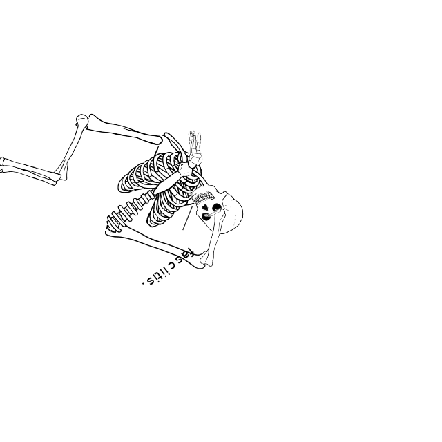 Dem bones dem bones dem – dry bones!