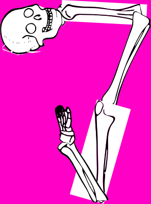 Dem bones dem bones dem – dry bones!